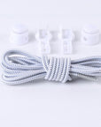 Stretching Lock Shoelaces Sneaker Silicone Shoelaces Elastic Laces 18 Colors Drawstrings Running/Jogging Lazy Shoe Laces No Tie