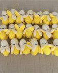 Hot Sell - Wholesale 40Pcs.Lot , Cat Little Bear Etc. 4*3CM Plush Stuffed TOY String TOY Key Chain Plush